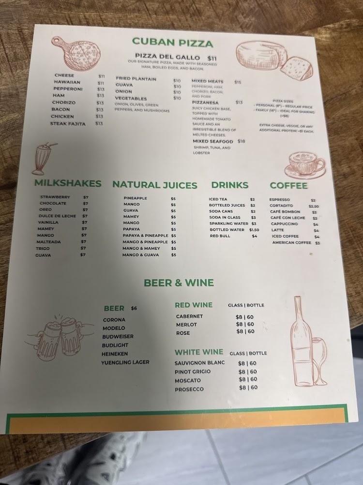 Pizzeria del Gallo Menu image 2